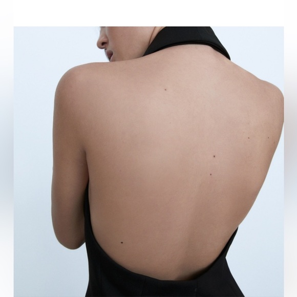 zara tuxedo dress blogger fav - Picture 9 of 16